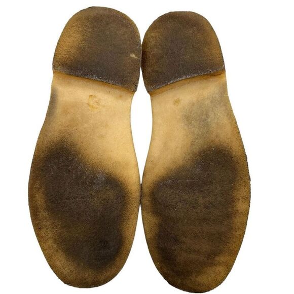 Clark’s Wheat Suede Leather Chukka Boots Men’s Size 10M - Picture 6 of 9